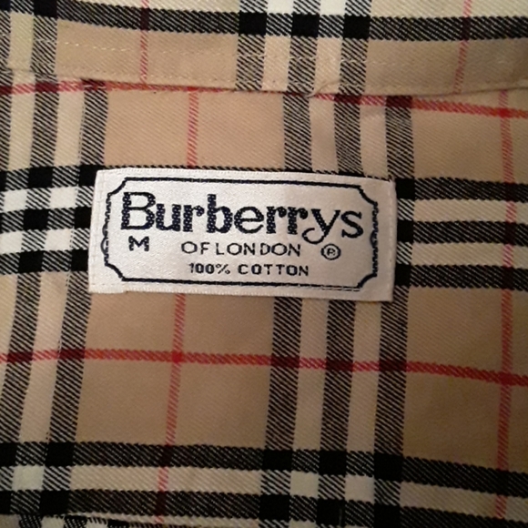 BURBERRY MEN'S LONG SLEEVE SHIRT M - Picture 3 of 6